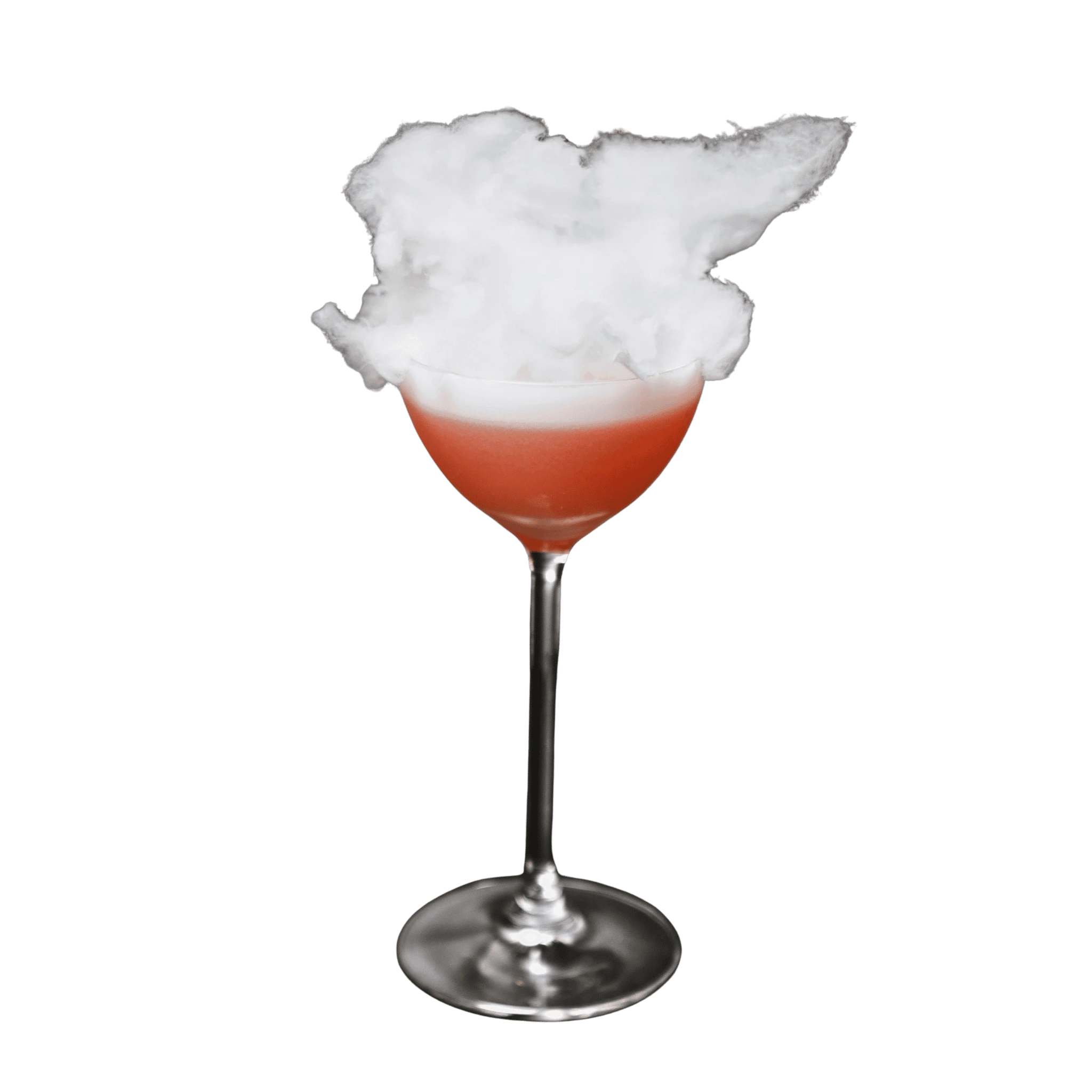 Koktejl Cloud — gin, marakuja, vaječný bílek, skořice